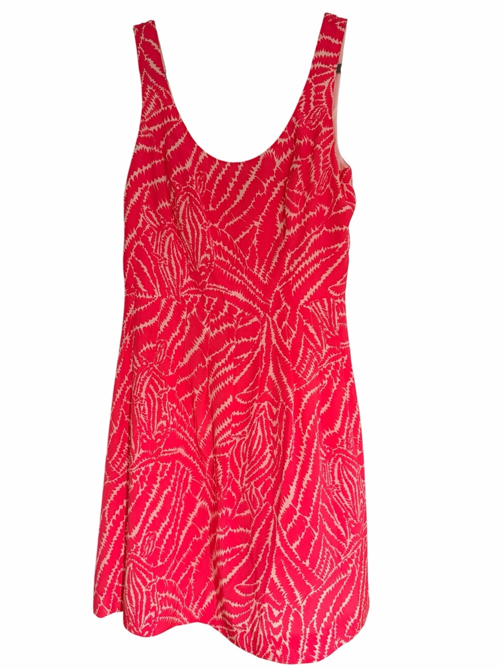 Lilly Pulitzer Pink Patterned Sleeveless Women's Dress